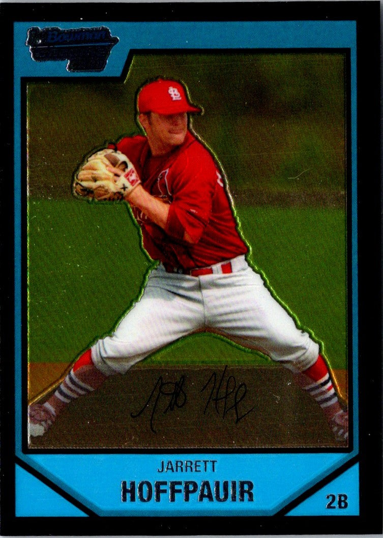 2007 Bowman Chrome Prospects Jarrett Hoffpauir