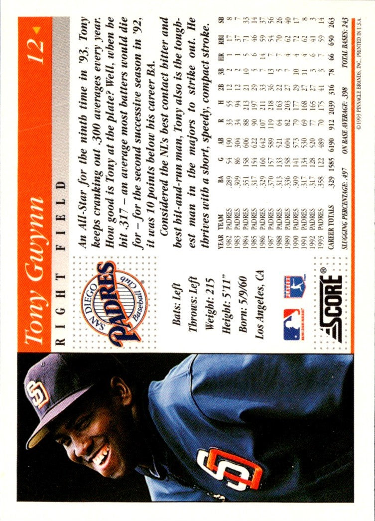 1994 Score Tony Gwynn