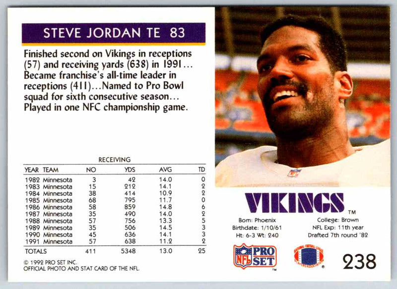 1992 Proset Steve Jordan