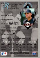 1994 Leaf Limited Rikkert Faneyte #40