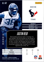 2018 Panini Absolute Justin Reid #140 Rookie