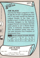 1989 Pacific Legends II Joe Black