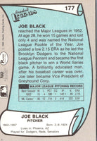 1989 Pacific Legends II Joe Black #177