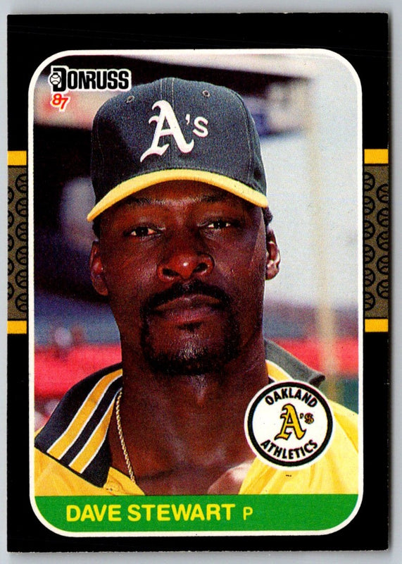 1986 Donruss Dave Stewart #619