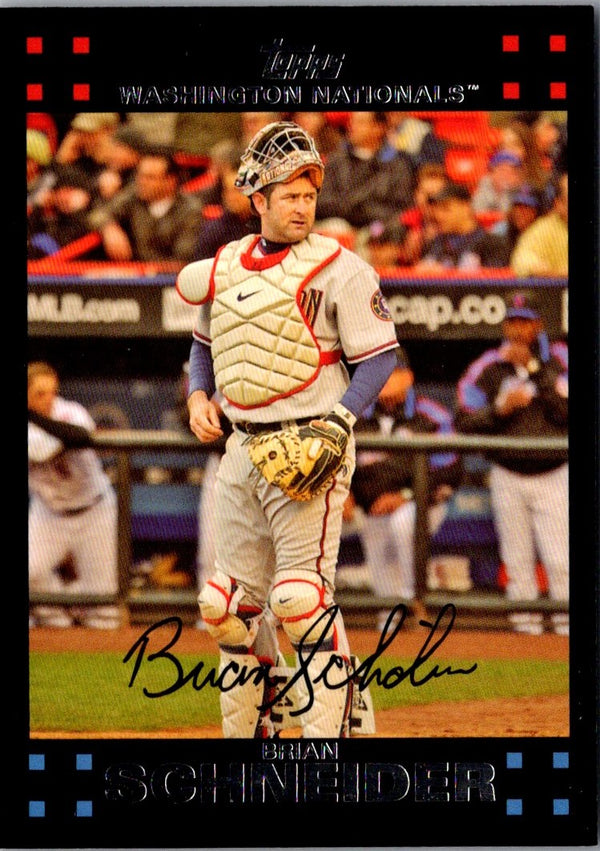 2007 Topps Brian Schneider #214