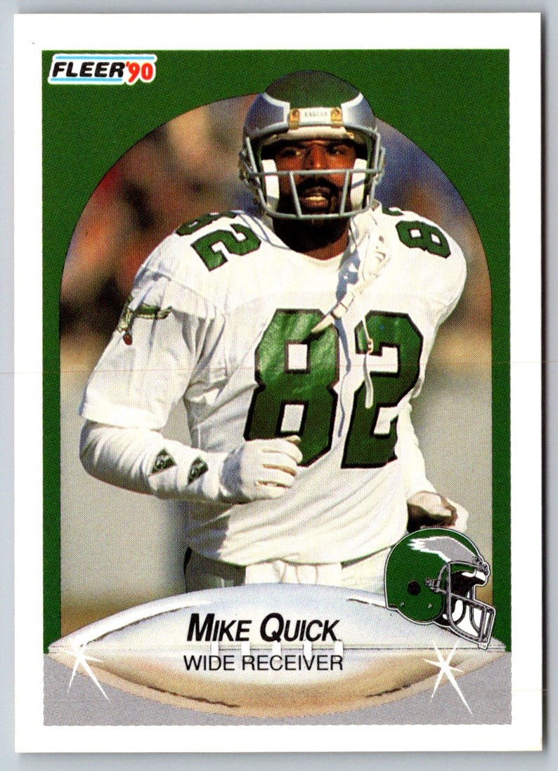 1990 Fleer Mike Quick