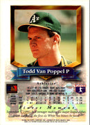 1994 Topps Todd Van Poppel