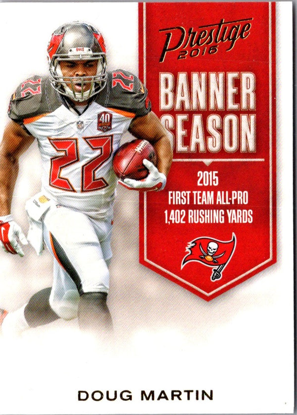 2016 Panini Prestige Banner Season Doug Martin #15