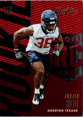 2018 Panini Absolute Justin Reid #140 Rookie