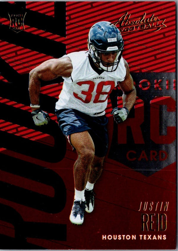 2018 Panini Absolute Justin Reid #140 Rookie