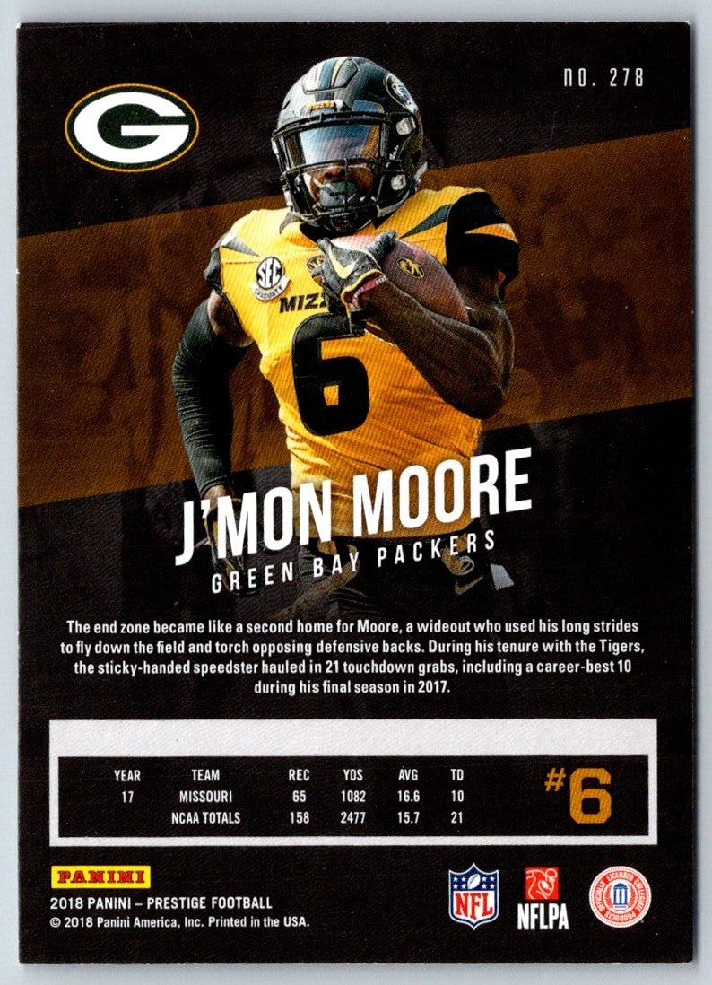 2018 Panini Prestige J'Mon Moore