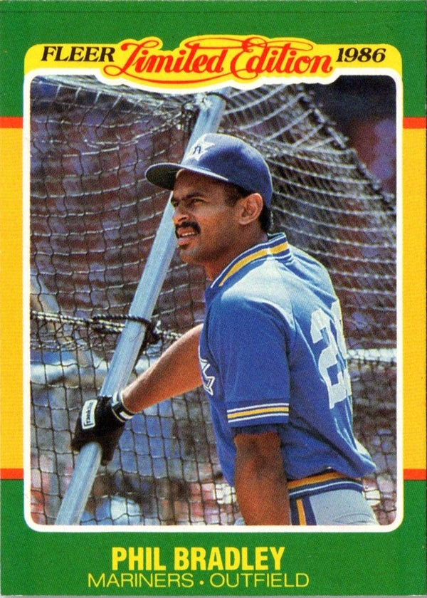 1986 Fleer Limited Edition Phil Bradley #5