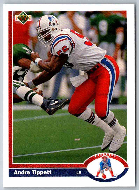 1991 Upper Deck Andre Tippett #354
