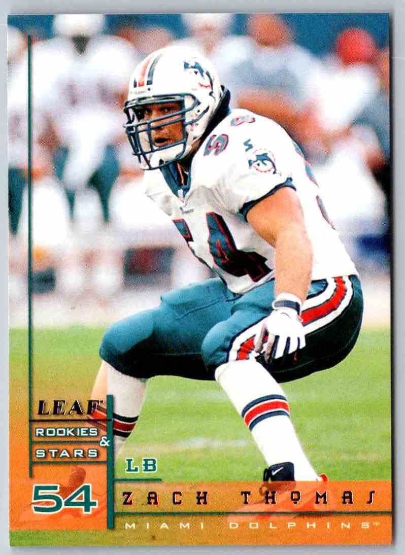 1998 Leaf Rookies And Stars Zach Thomas