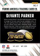 2015 Panini Player of the Day DeVante Parker
