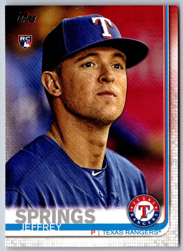 2019 Topps Jeffrey Springs #605 Rookie