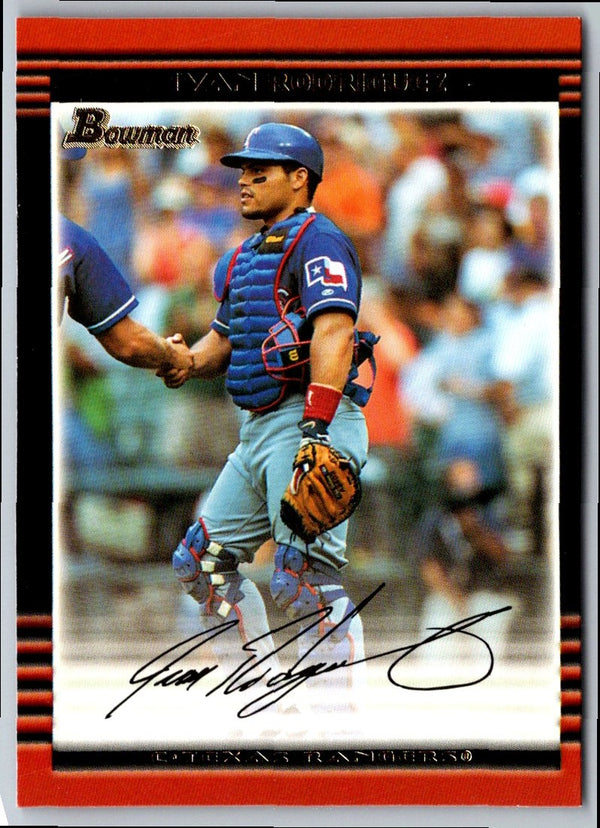 2002 Bowman Ivan Rodriguez #40