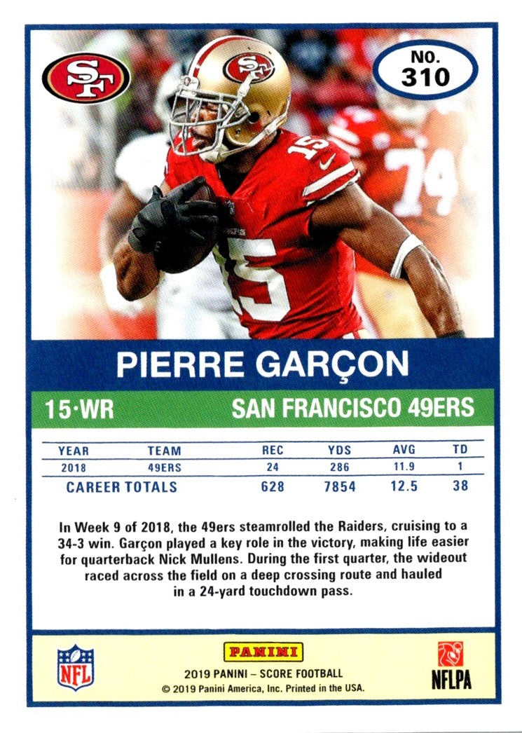 2019 Score Pierre Garcon