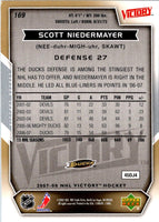 2007 Upper Deck Victory Scott Niedermayer #169