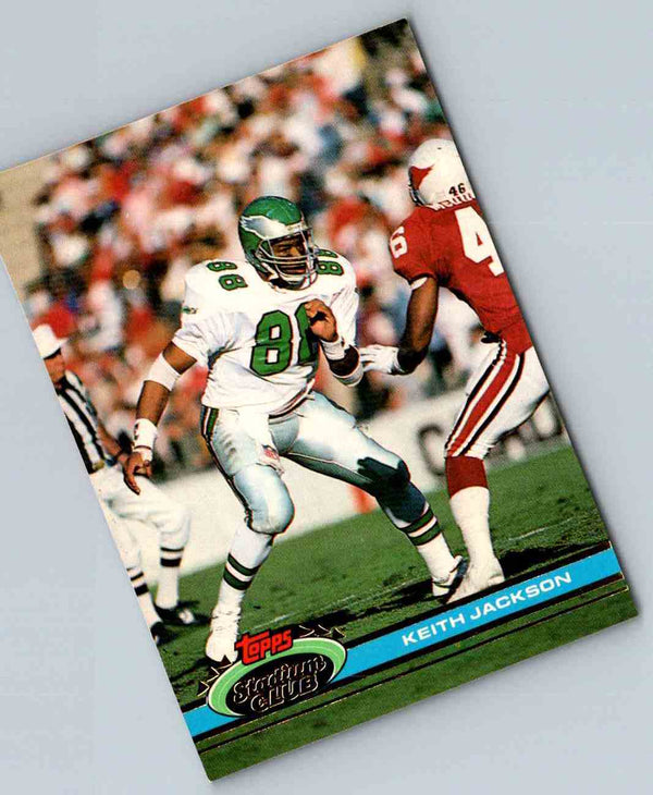 1991 Topps Stadium Club Football Keith Jackson #230