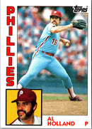 1984 Topps Al Holland