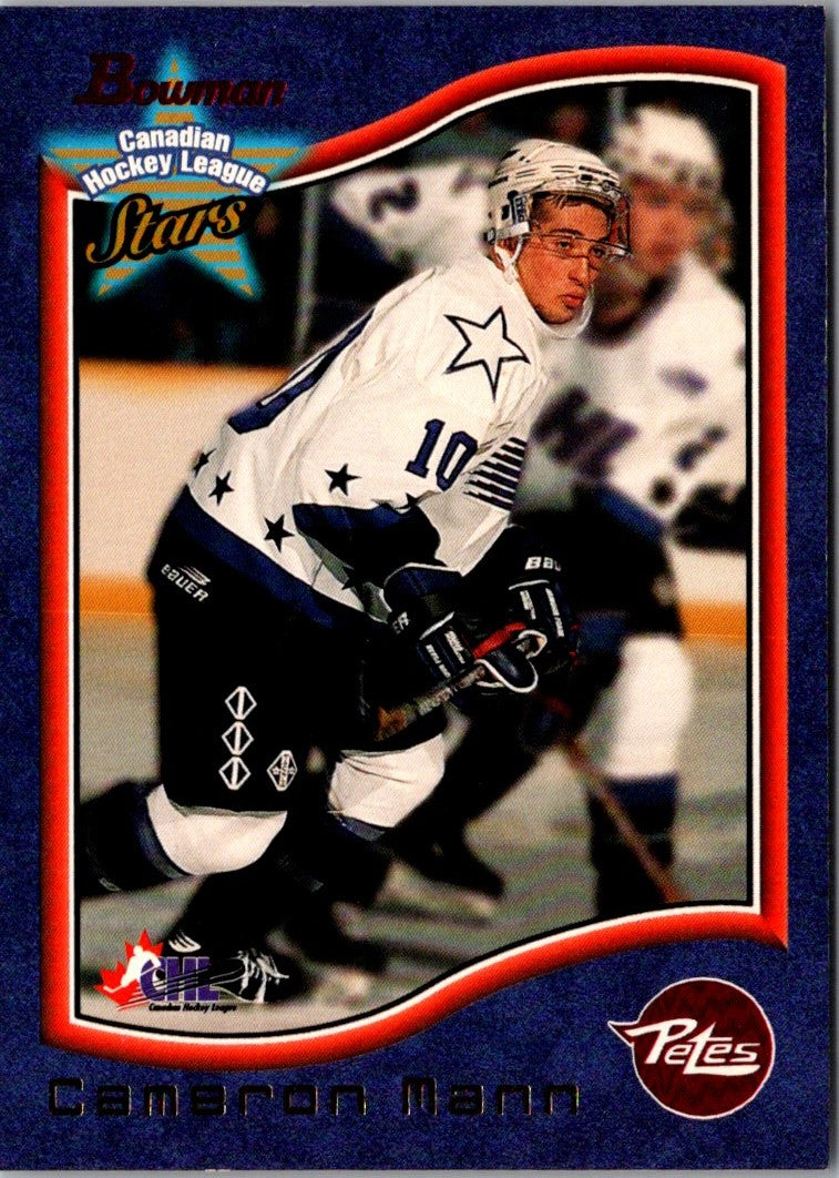 1997 Bowman CHL Cameron Mann