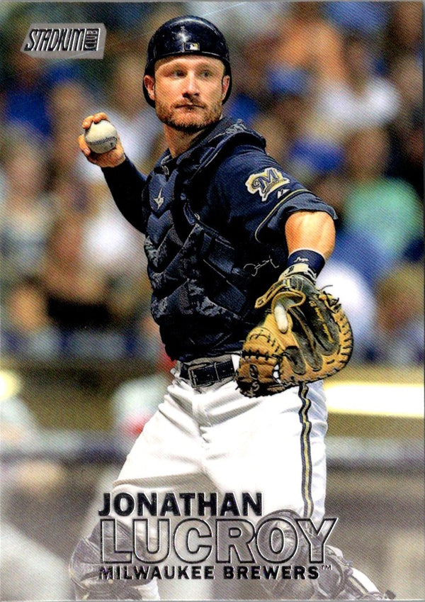 2016 Stadium Club Jonathan Lucroy #212