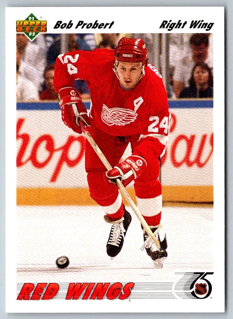 1991 Upper Deck Bob Probert