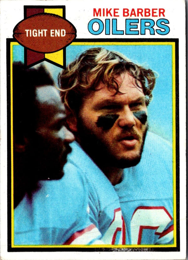 1979 Topps Mike Barber #37 Rookie