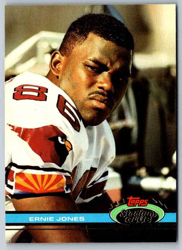 1991 Topps Stadium Club Football Ernie Jones #68