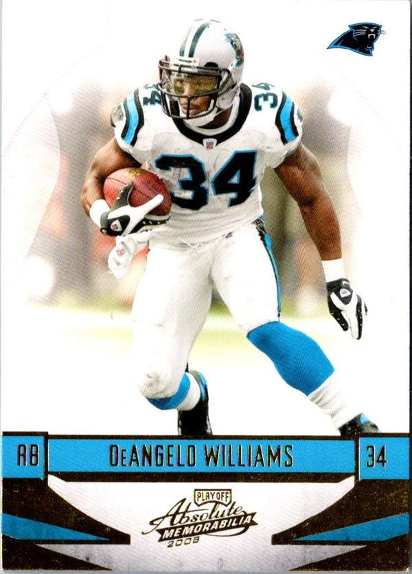 2008 Playoff Absolute Memorabilia DeAngelo Williams #21