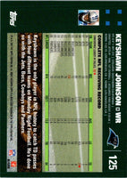 2007 Topps Keyshawn Johnson #125
