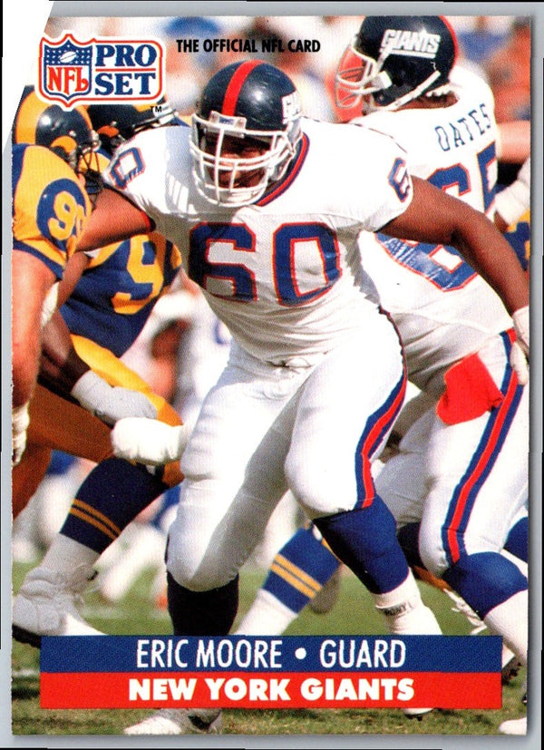 1991 Pro Set Eric Moore #69