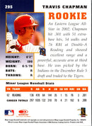 2003 Donruss Champions Travis Chapman