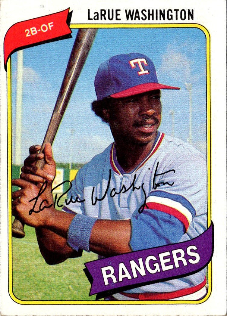 1980 Topps LaRue Washington