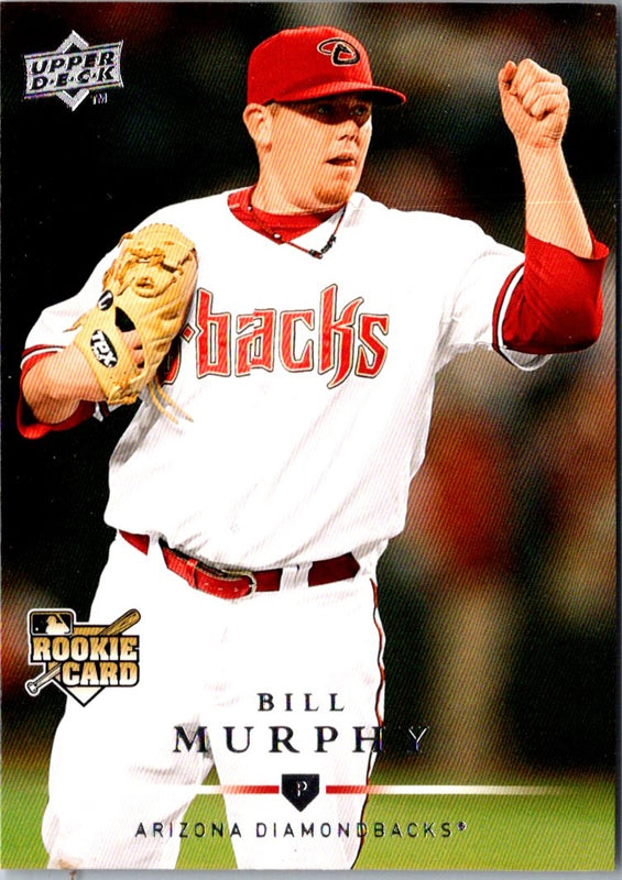 2008 Upper Deck Bill Murphy #332 Rookie
