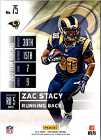 2014 Panini Contenders Zac Stacy #75