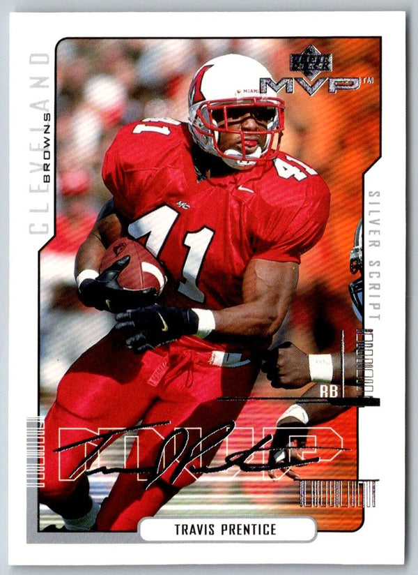 2000 SAGE HIT Autographs Diamond Die Cuts Travis Prentice #41 Autograph