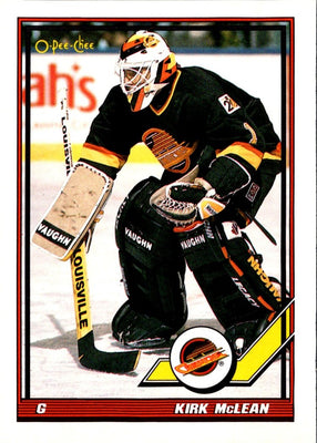 1991 O-Pee-Chee Kirk McLean #221