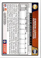 2008 Topps Kickoff Chris Long #214 Rookie