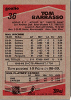 1989 Topps Tom Barrasso #36