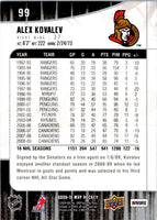 2009 Upper Deck MVP Alex Kovalev #99