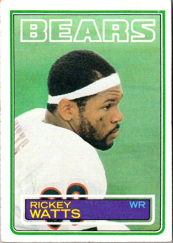 1983 Topps Rickey Watts #40