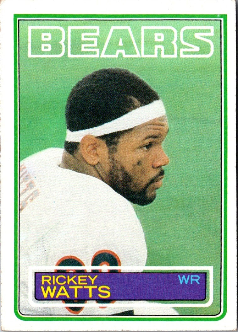 1983 Topps Rickey Watts