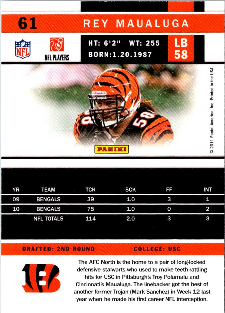 2011 Score Rey Maualuga