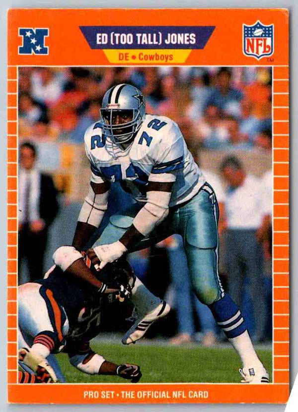 1989 NFL Proset Ed Too Tall Jones #91