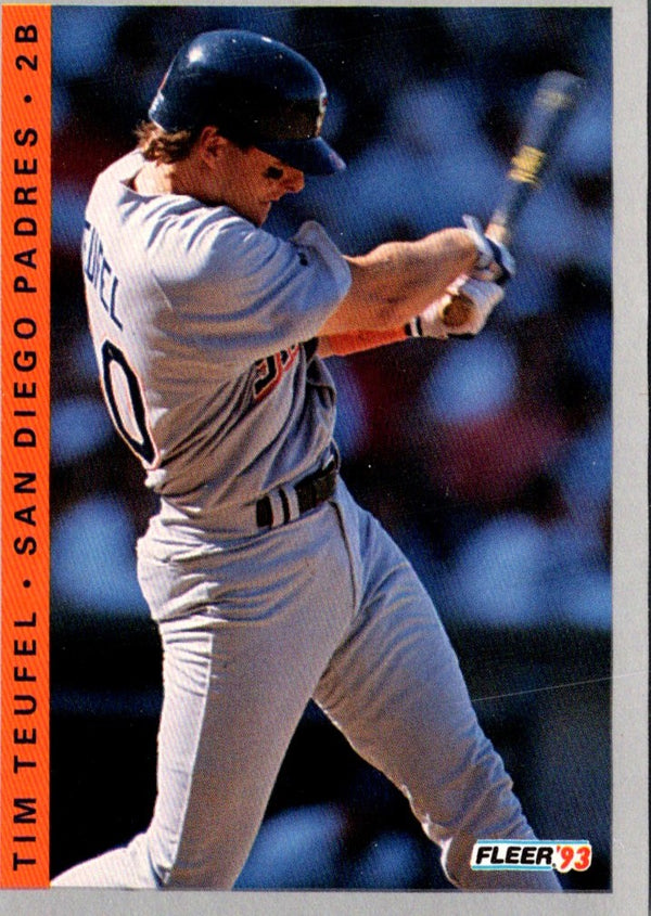 1993 Fleer Tim Teufel #525