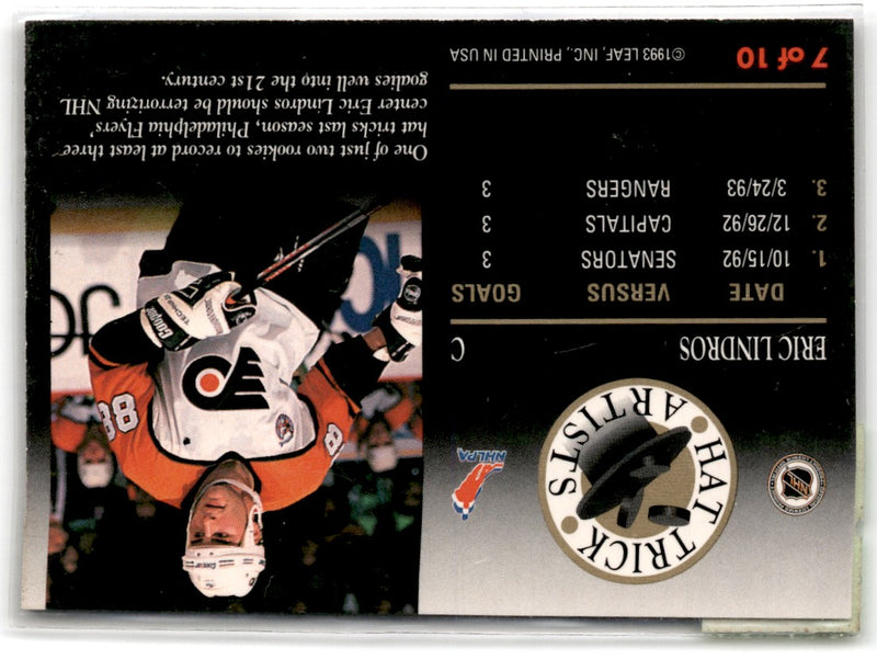 1993 Leaf Hat Trick Artists Eric Lindros