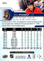 2017 Upper Deck Dion Phaneuf #384