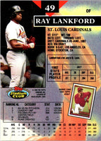 1993 Stadium Club First Day Production Ray Lankford #49